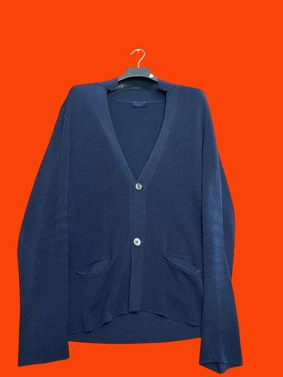 Lanvin Navy Blue CardiganMADE IN ITALY
